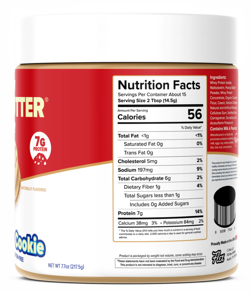 Peanut Nutter Cookie Protein Cookie Butter Powder