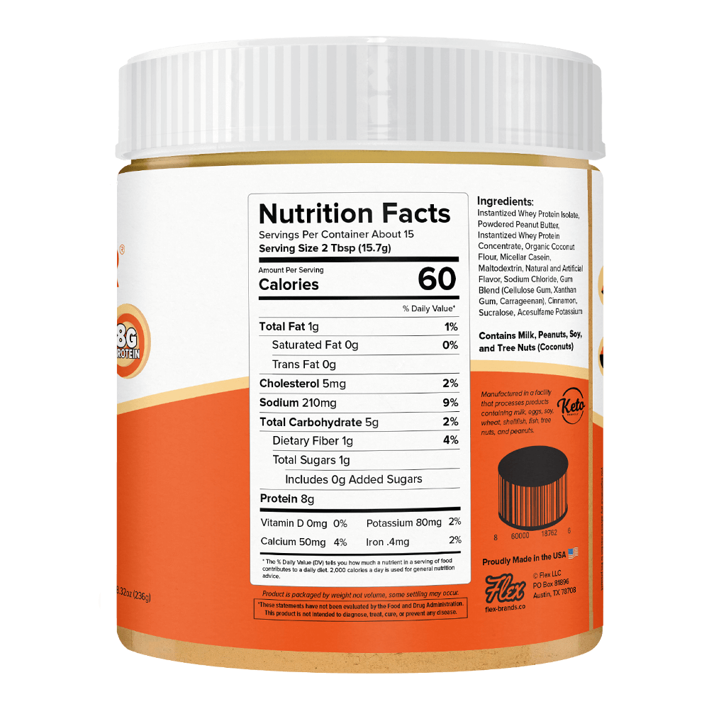 Frosted Cinnamon Roll Protein Cookie Butter Powder