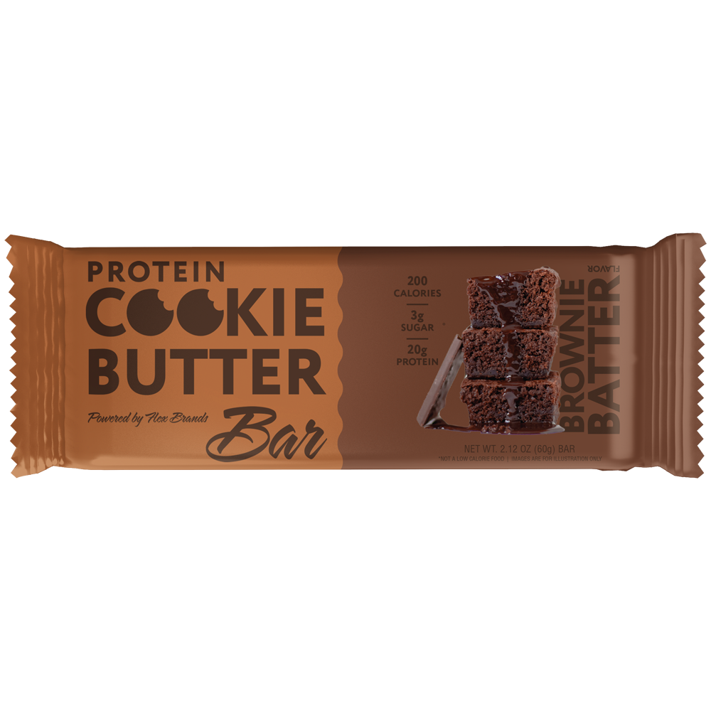 Brownie Batter Protein Cookie Butter Bar