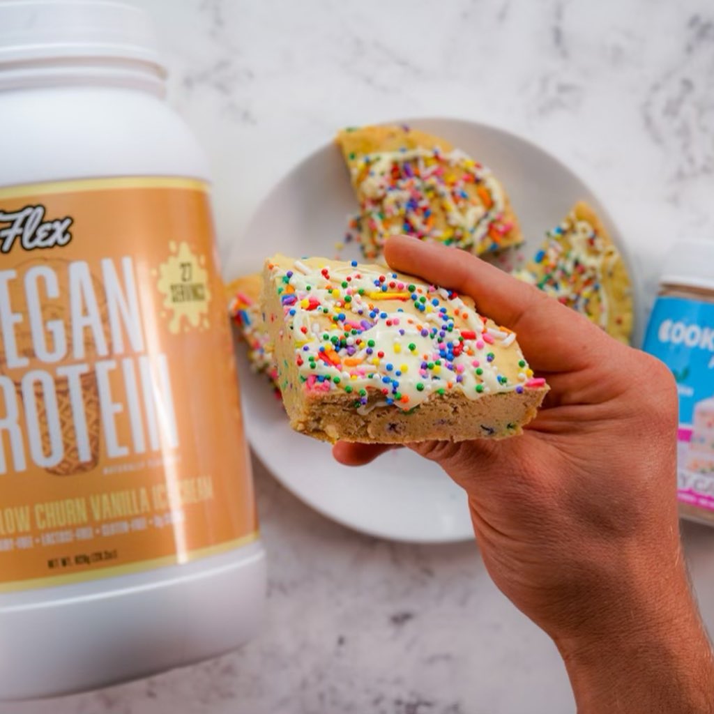 Funfetti Protein Blondies