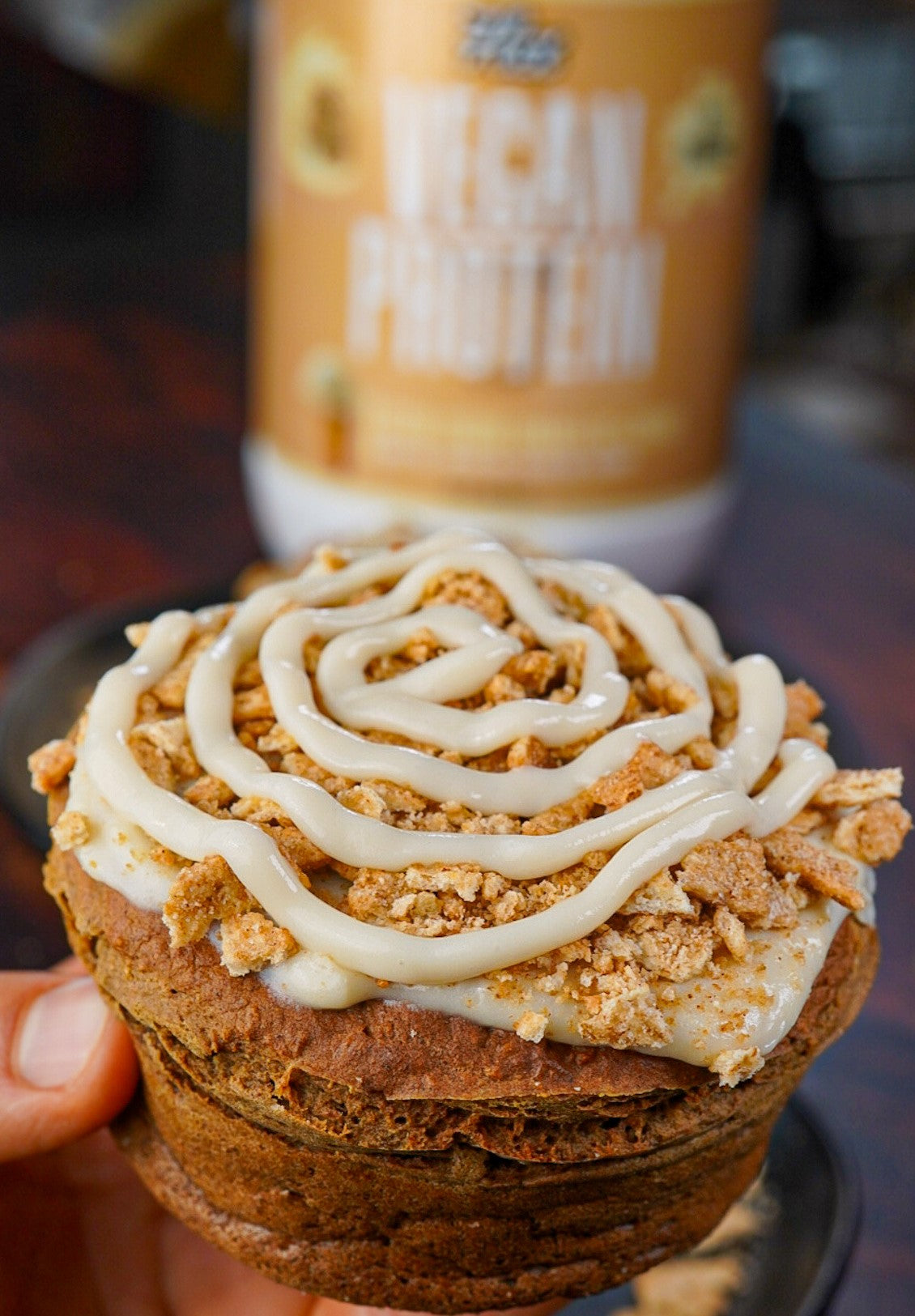 1/2lb Cinnamon Roll Protein Breakfast Brownie