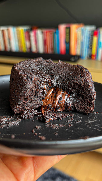 45 Second Protein Lava Brownie