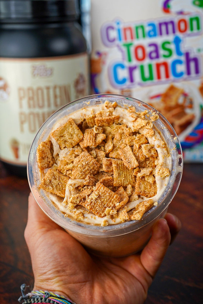 284 Cal Cinnamon Toast Crunch Cereal Milk Protein Ice Cream Protein