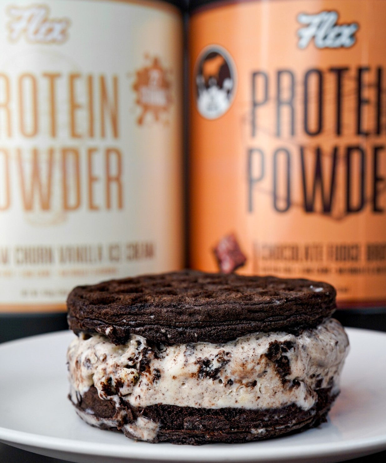 298 Cal OREO Protein Waffle Ice Cream Sandwiches