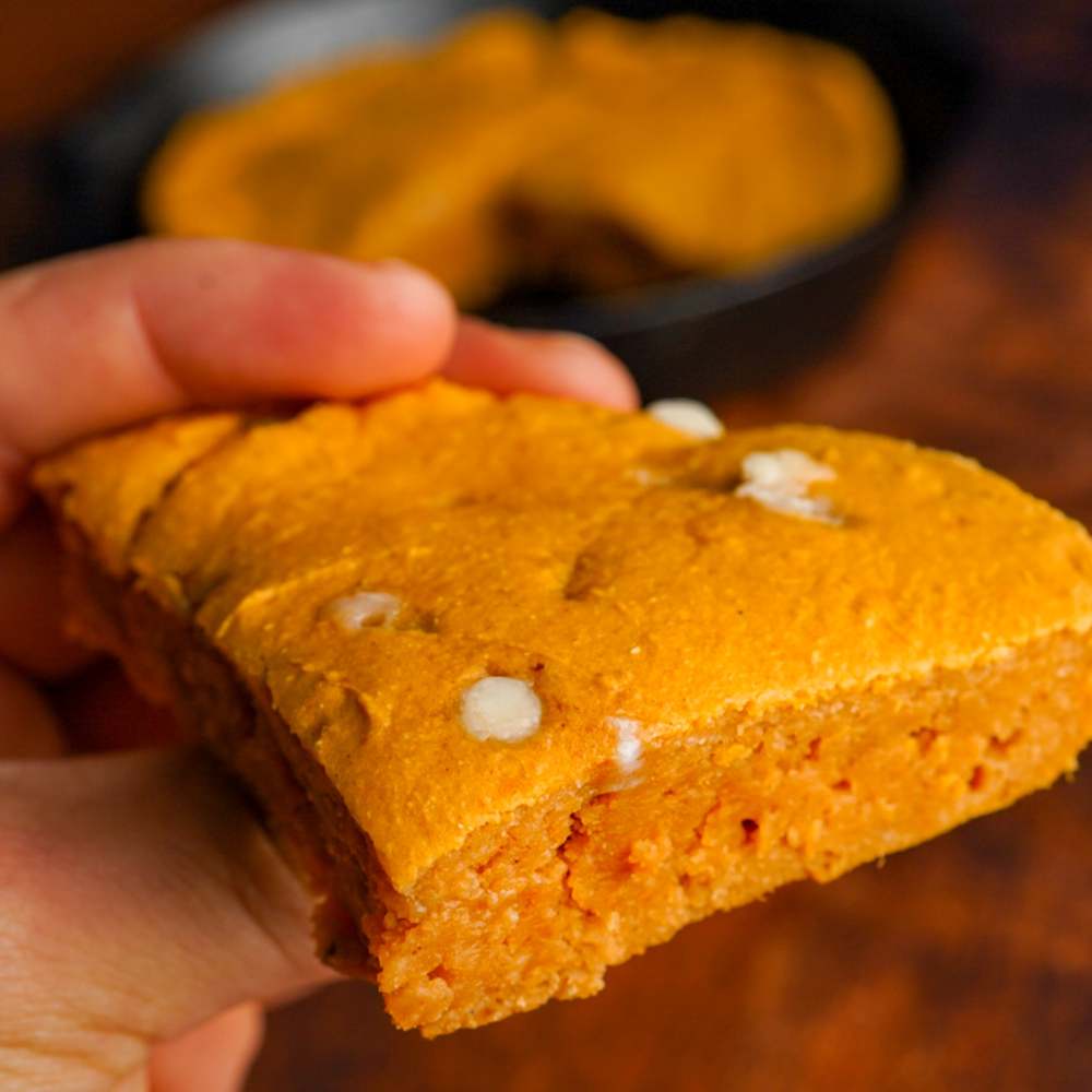 Pumpkin Pie Protein Blondie