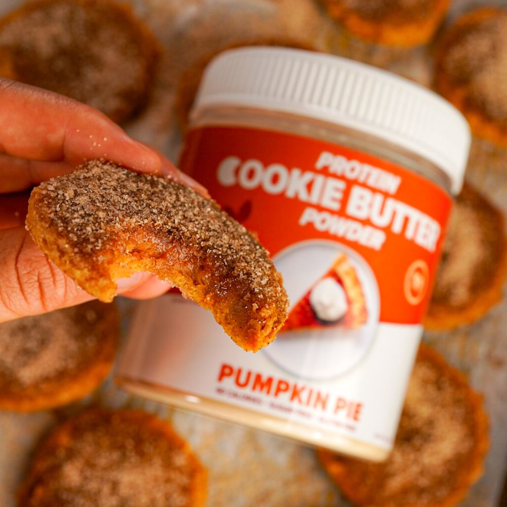 Pumpkin Snickerdoodle Protein Cookies