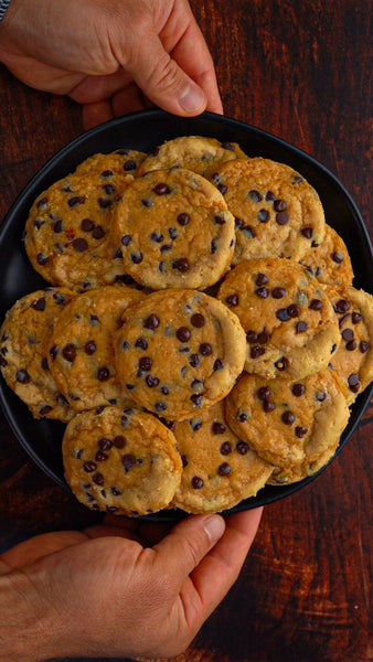 🍪 53 Cal Soft & Chewy Protein Chocolate Chip Cookies