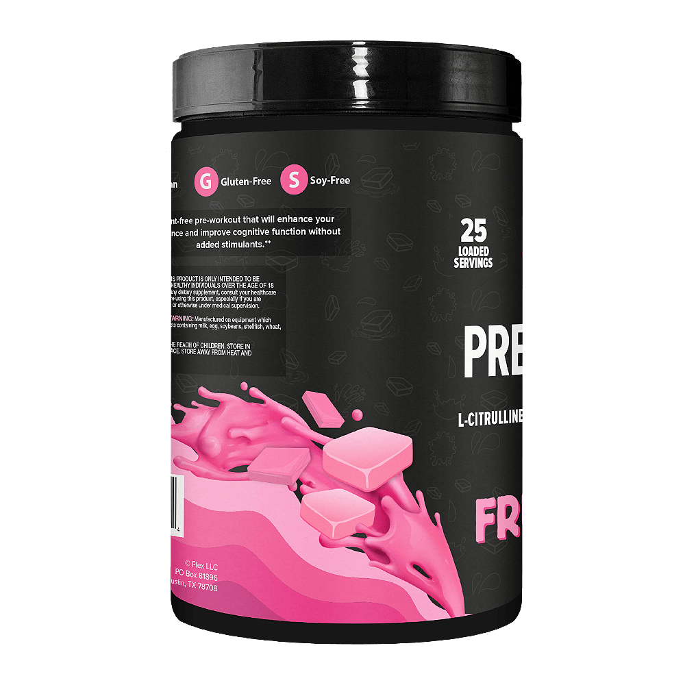 Pink Fruit Chew Pre Workout