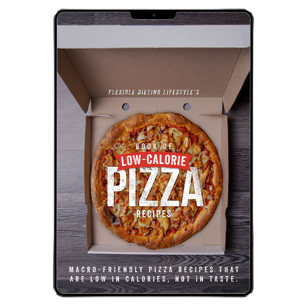 Low Calorie Pizza Recipe Book Protein Cookie Butter Powder