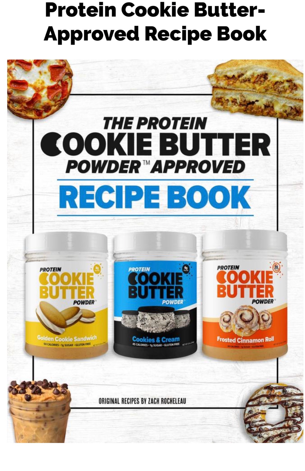 The Protein Cookie Butter Challenge (ebook and recipes)