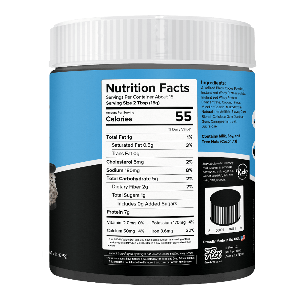 Cookies & Cream Protein Cookie Butter Powder